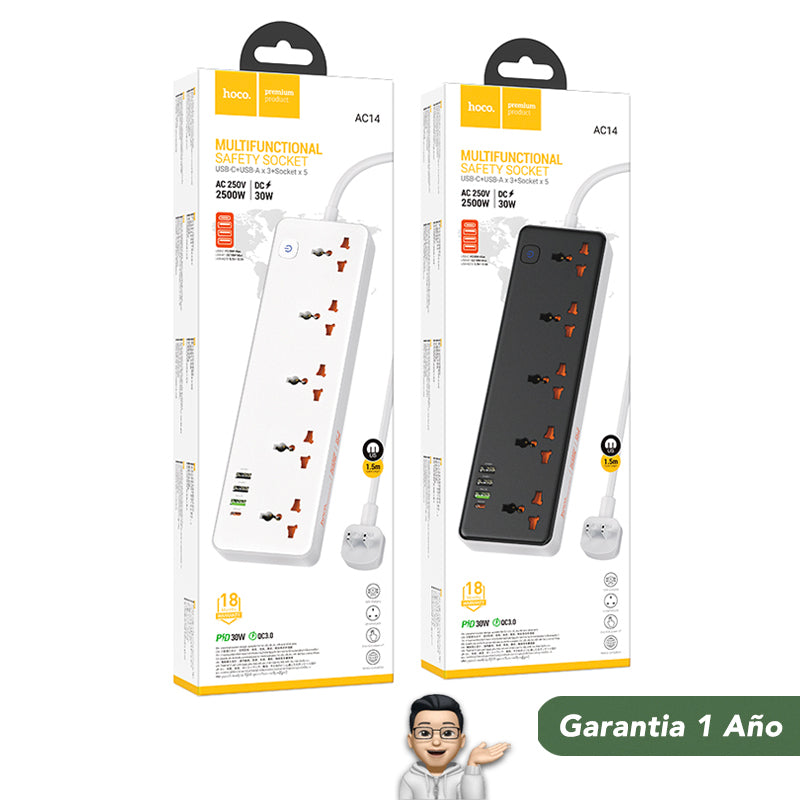 HOCO AC14 Cargador Escritorio 30W