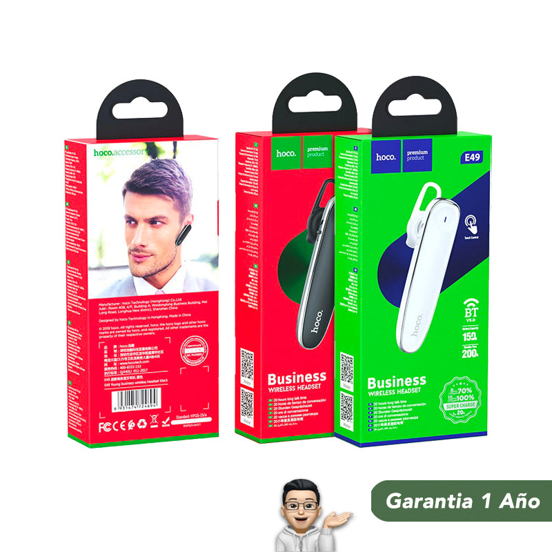 HOCO E49 Manos Libres Bluetooth