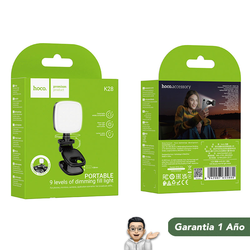 HOCO K28 Mini lampara LED portátil