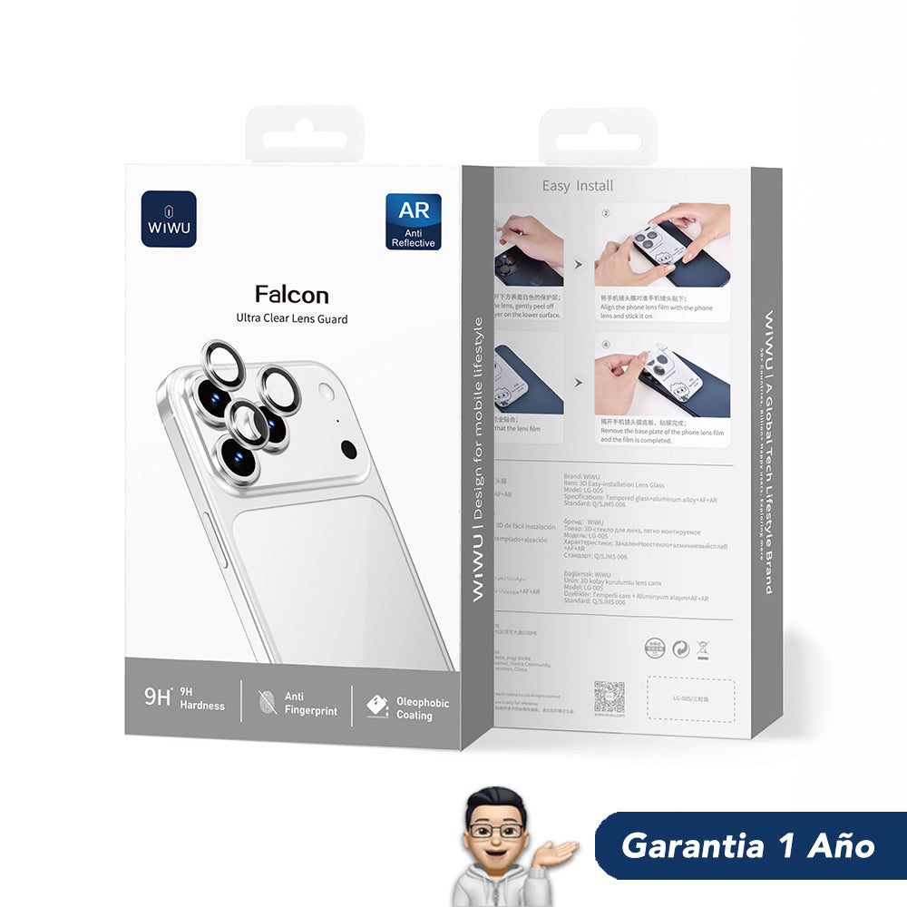 WIWU LG-005 Protector de Cámara iPhone 17
