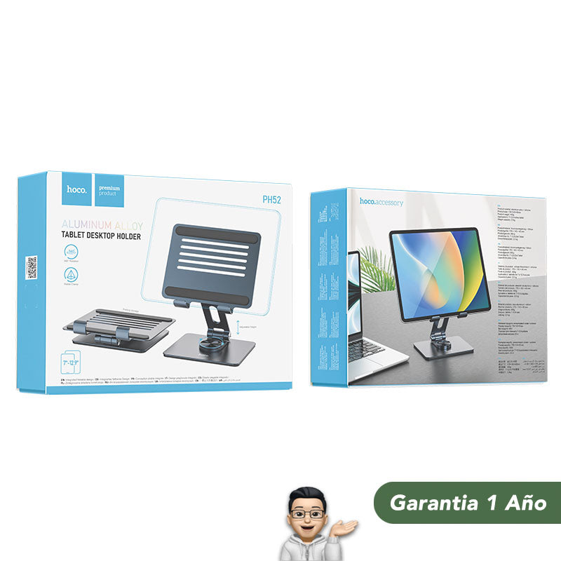 HOCO PH52 Soporte Giratorio para Tablet