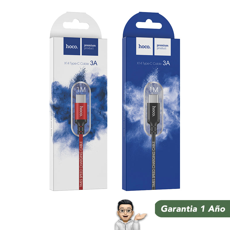 HOCO X14 Cable USB a Tipo C / 12 Watts / 1 y 2 metros