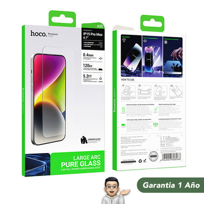 HOCO A35 Protector de Pantalla Corning Glass