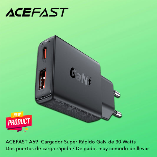 ACEFAST A69 Cargador Rápido a 30 Watts