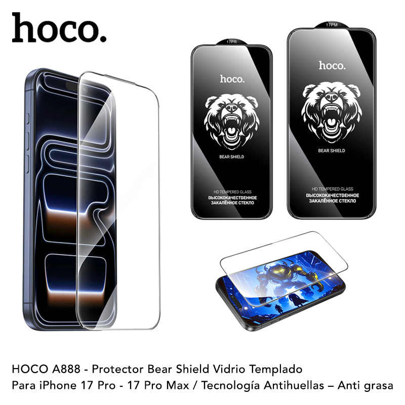 HOCO A888 Protector de Pantalla Bear Shield