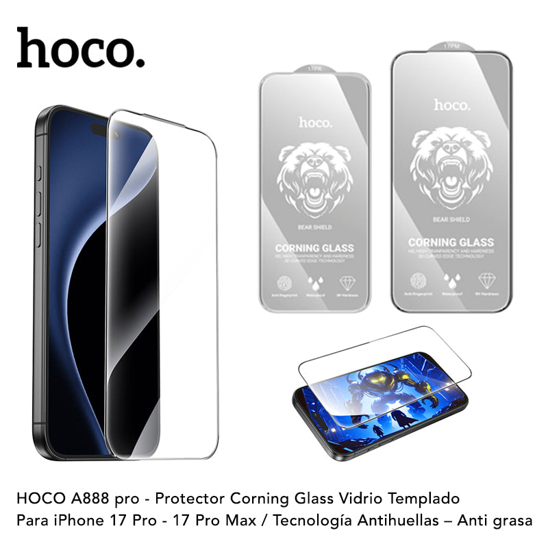 HOCO A888 PRO Protector de Pantalla Corning Glass