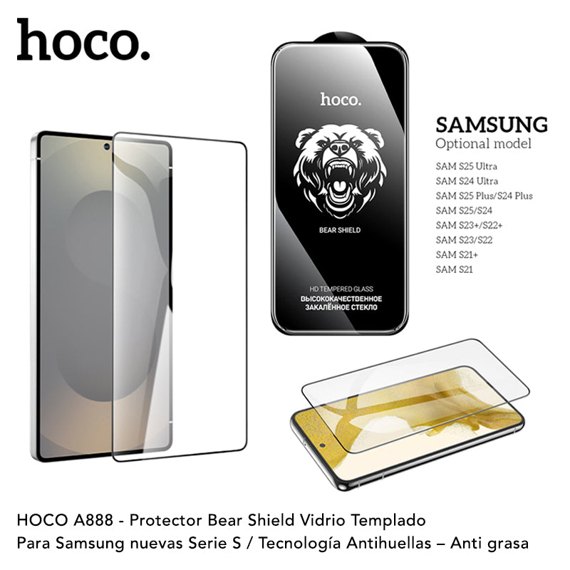 HOCO A888 Protector de Pantalla Bear Shield Samsung