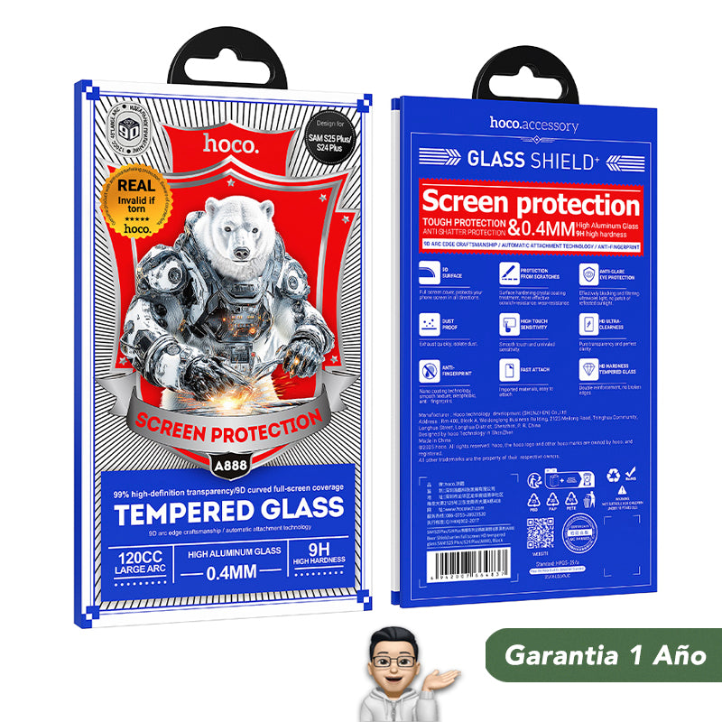 HOCO A888 Protector de Pantalla Bear Shield Samsung