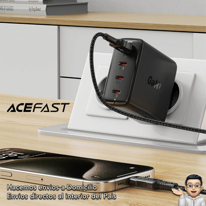 ACEFAST A94 Cargador Rápido GaN a 100 Watts