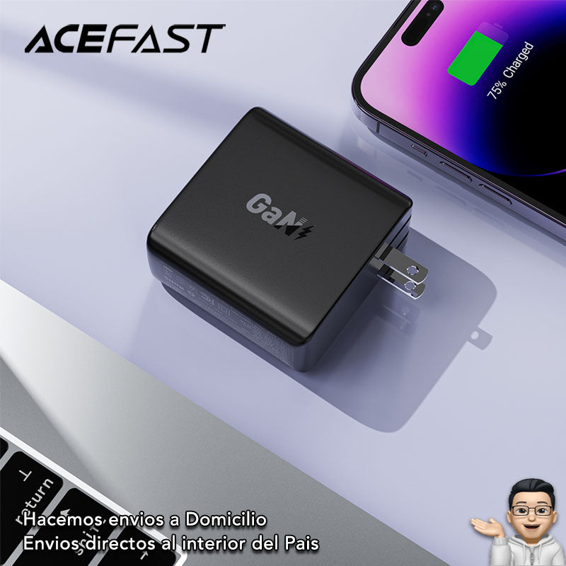 ACEFAST A96  Cargador Rápido GaN a 100 Watts