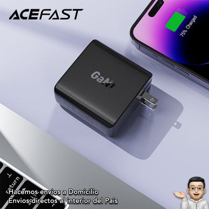 ACEFAST A96  Cargador Rápido GaN a 100 Watts
