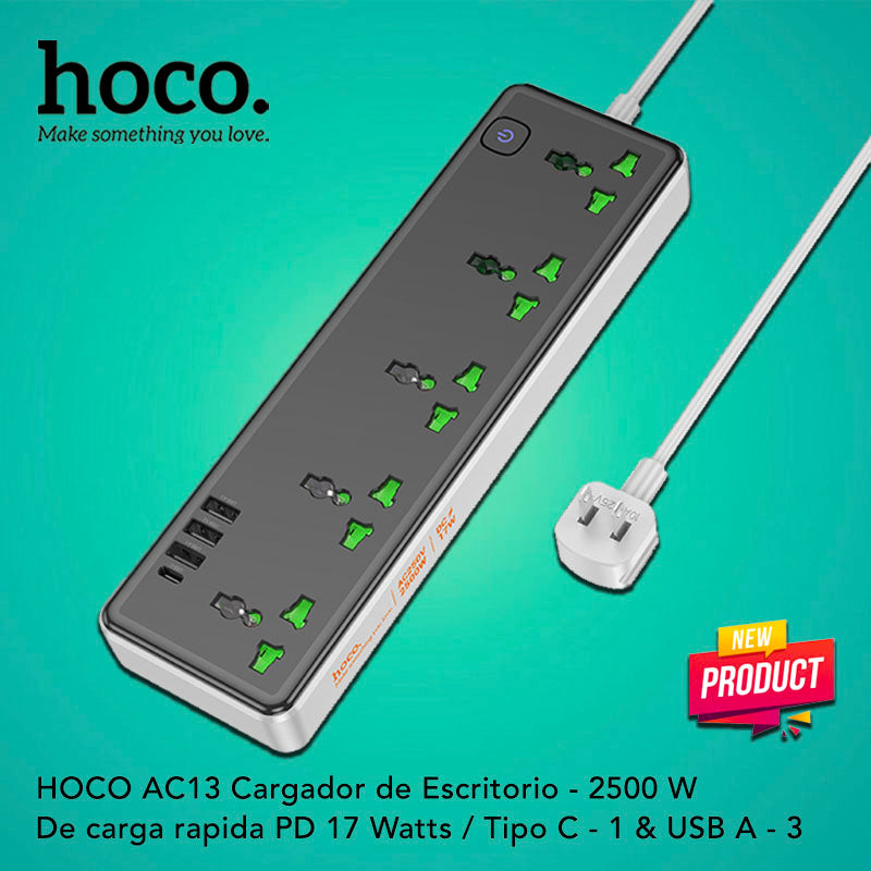 HOCO AC13 Cargador Escritorio 17W
