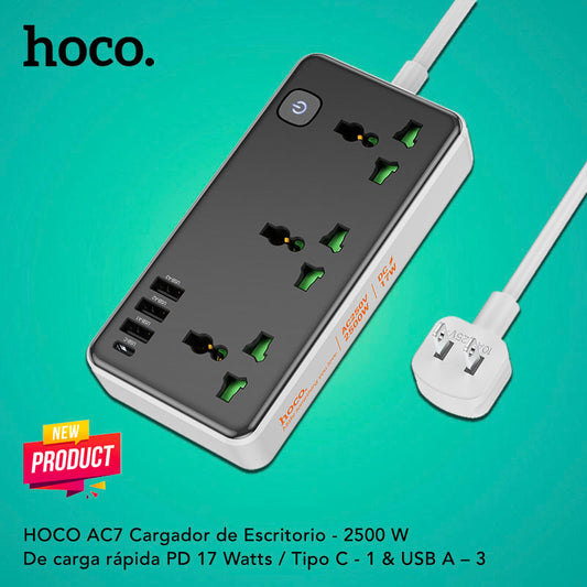 HOCO AC7 Cargador Escritorio 17W