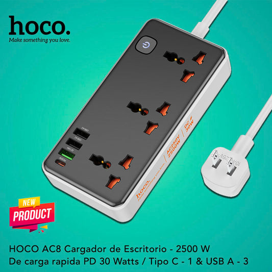 HOCO AC8 Cargador Escritorio 30W