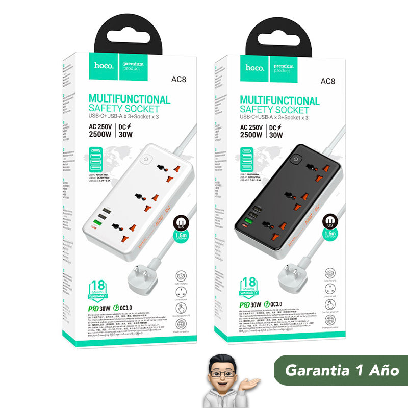 HOCO AC8 Cargador Escritorio 30W