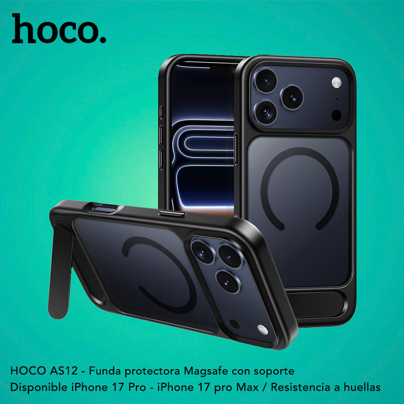 HOCO AS12 Funda Magsafe con Soporte