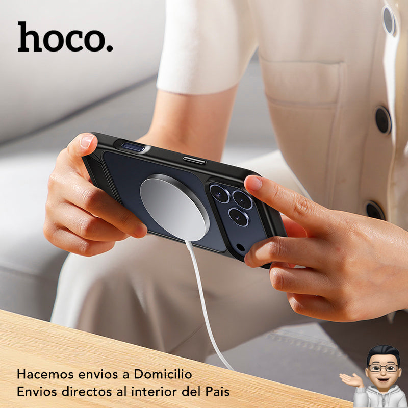 HOCO AS12 Funda Magsafe con Soporte