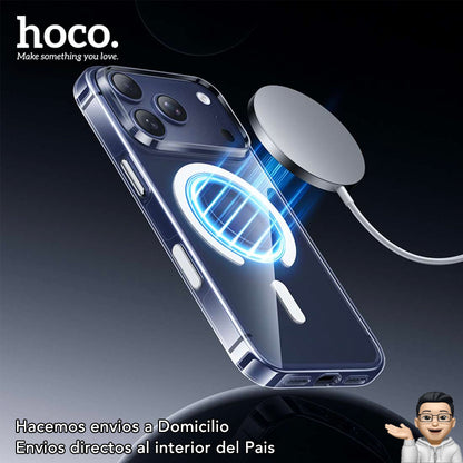 HOCO AS4 Funda Magsafe de alta Transparencia
