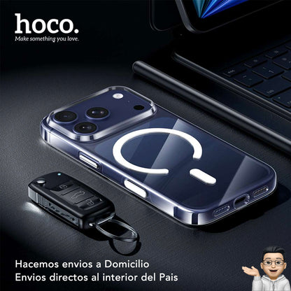 HOCO AS4 Funda Magsafe de alta Transparencia