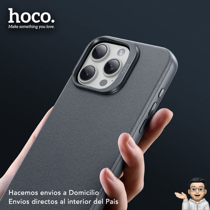 HOCO AS8 Funda Magsafe de Cuero