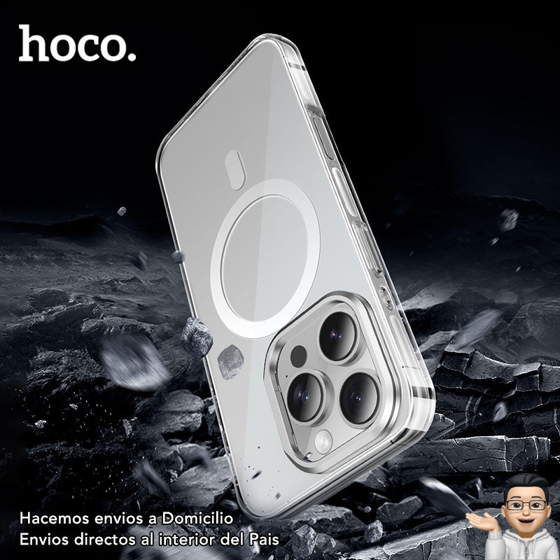 HOCO AS9 Funda Magsafe Anticaida con soporte
