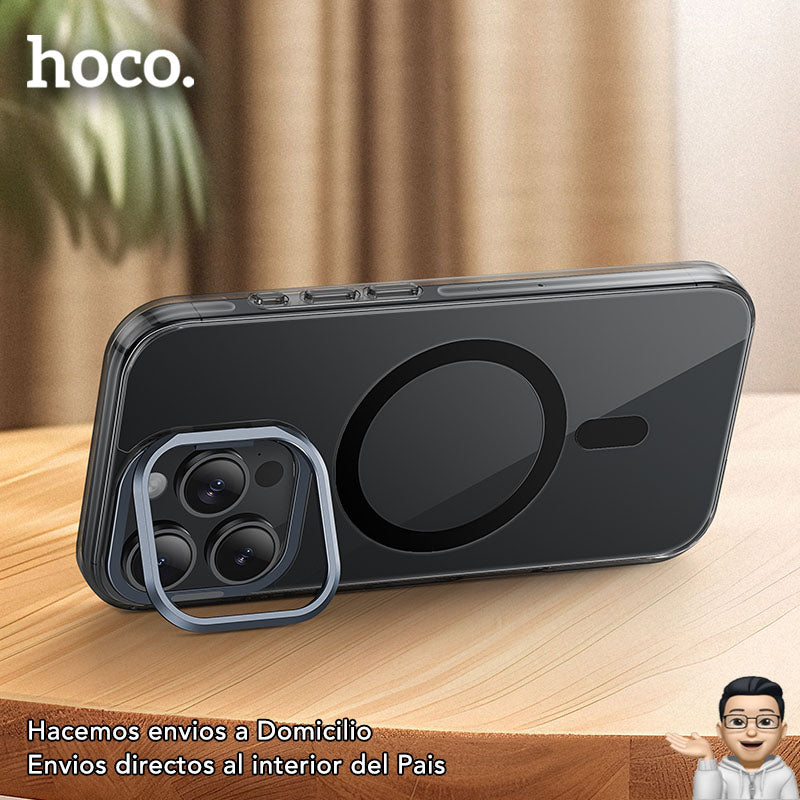 HOCO AS9 Funda Magsafe Anticaida con soporte