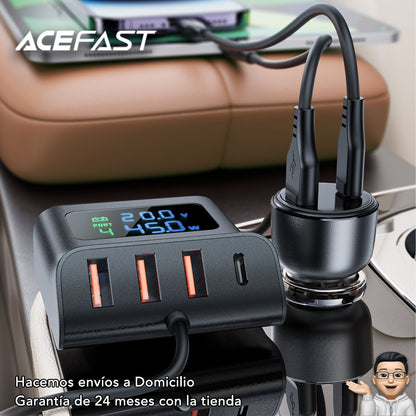 ACEFAST B11 Cargador de Auto Súper Rápido / 138 Watts