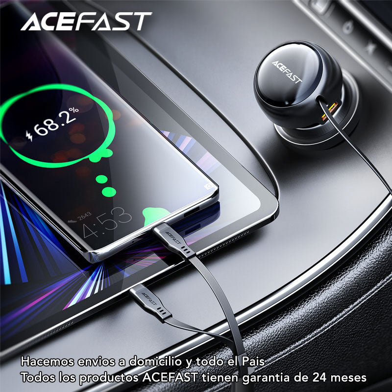 ACEFAST B13 Cargador de Auto Súper Rápido / 53 Watts