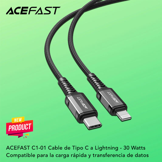 ACEFAST C1-01 Cable Tipo C para iPhone 1.2 Metros