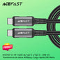 ACEFAST C1-09 Cable Tipo C / USB 4.0 40Gbps / 240 Watts PD