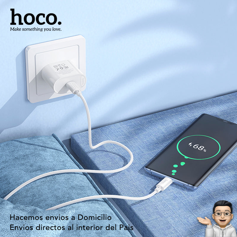 HOCO C109 set Cargador Rápido 20 Watts