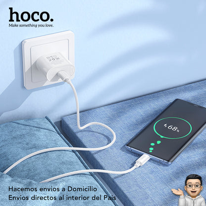 HOCO C109 set Cargador Rápido 20 Watts