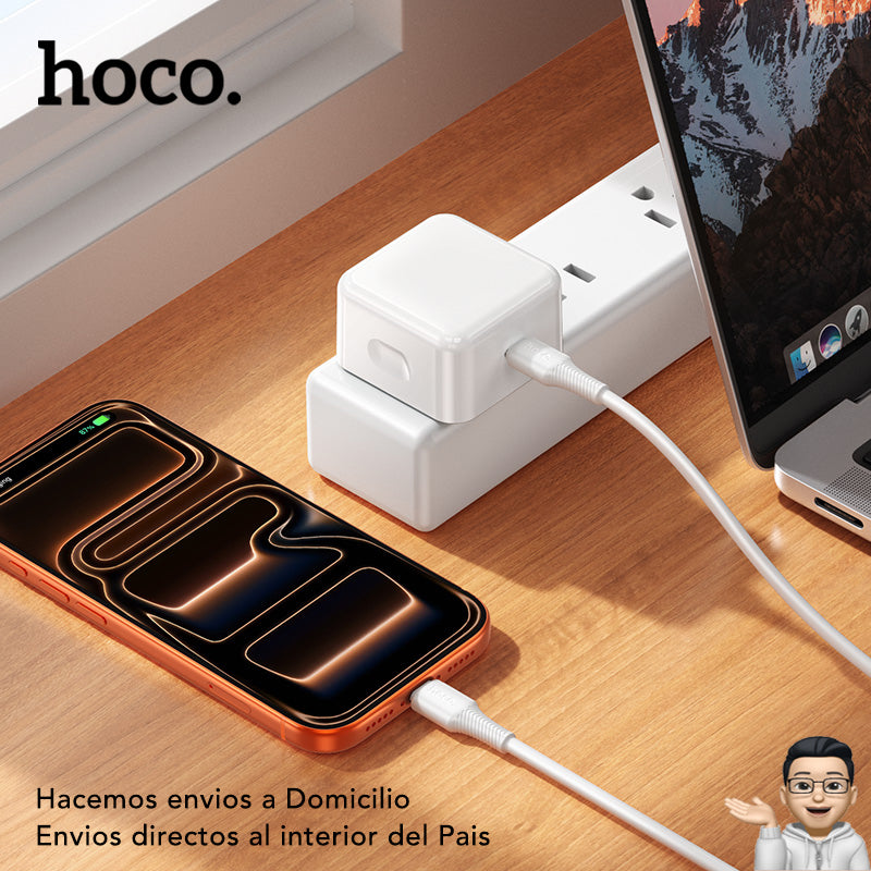HOCO C161 Cargador Rápido a 40 Watts Dinamico GaN