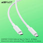 ACEFAST C18-03 Cable Tipo C a Tipo C a 60 Watts
