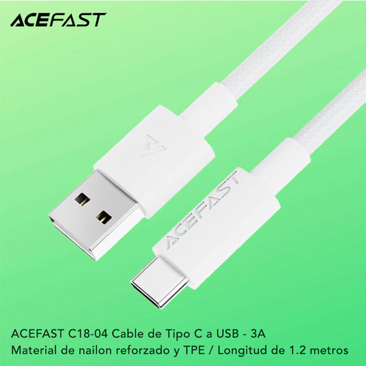 ACEFAST C18-04 Cable Tipo C a USB 3A
