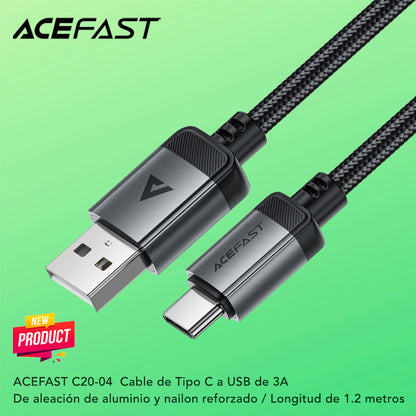 ACEFAST C20-04 Cable Tipo C a USB 3A