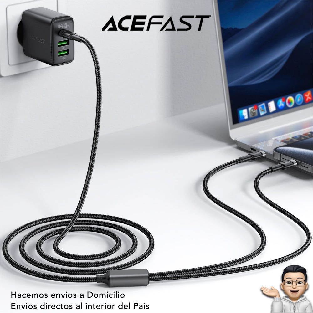 ACEFAST C22-02 Cable Tipo C a Tipo C x 2