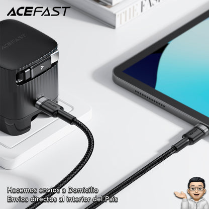 ACEFAST C22-03 Cable Tipo C a Tipo C a 60 Watts