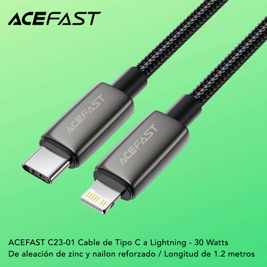 ACEFAST C23-01 Cable Tipo C para iPhone