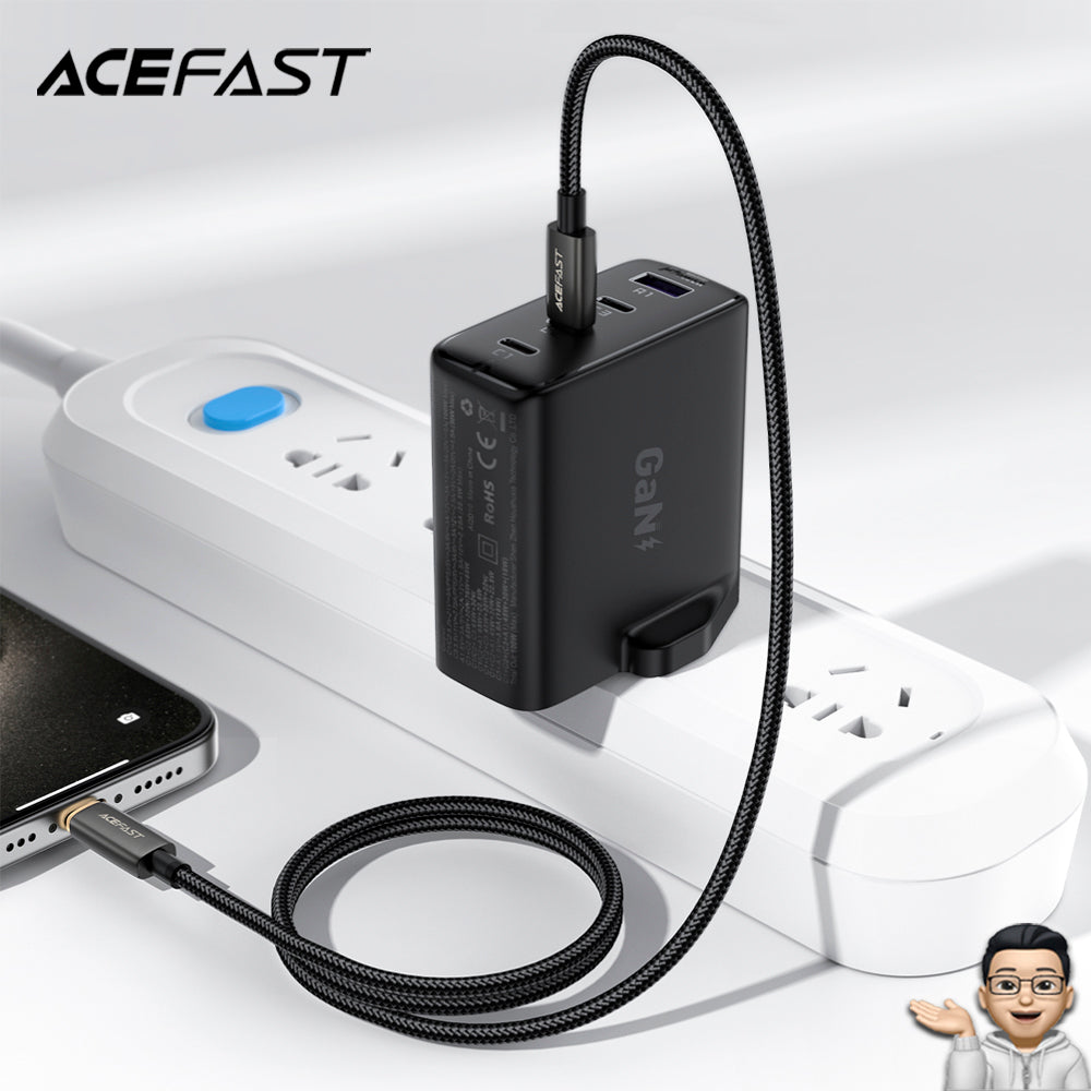 ACEFAST C23-03 Cable Inteligente Tipo C a Tipo C a 60 Watts