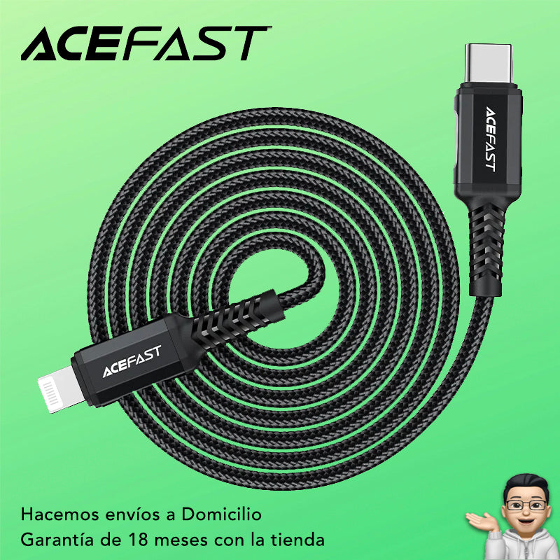 ACEFAST C4-01 Cable Tipo C para iPhone 1.8 Metros