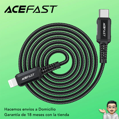 ACEFAST C4-01 Cable Tipo C para iPhone 1.8 Metros