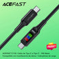 ACEFAST C7-03 Cable Tipo C a Tipo C a 100 Watts