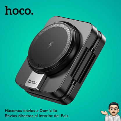 HOCO CQ11 Base inalámbrica 3en1 para iPhone