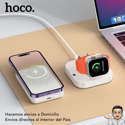 HOCO CQ16 Base inalámbrica 4en1 portátil
