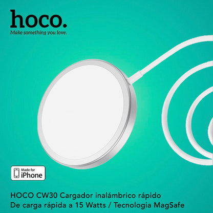 HOCO CW30 Cargador Inalámbrico MagSafe