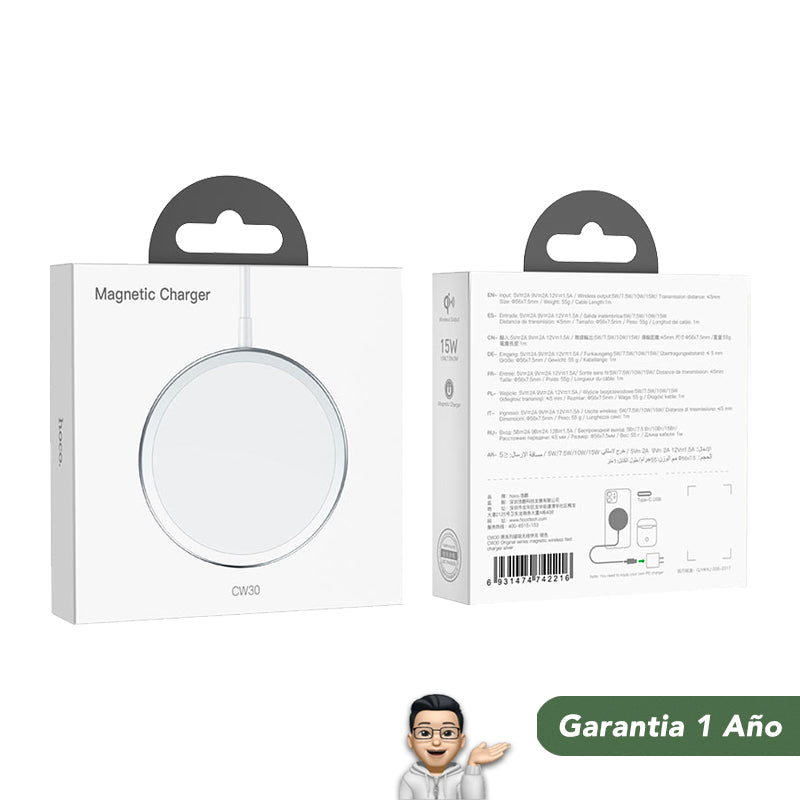 HOCO CW30 Cargador Inalámbrico MagSafe