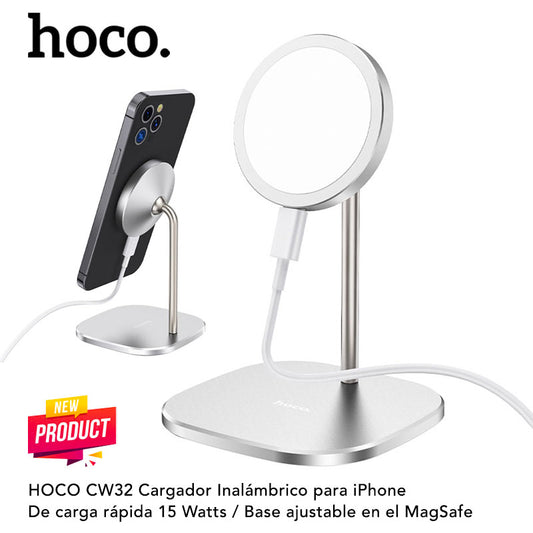 HOCO CW32 Base de carga inalámbrica rápida MagSafe
