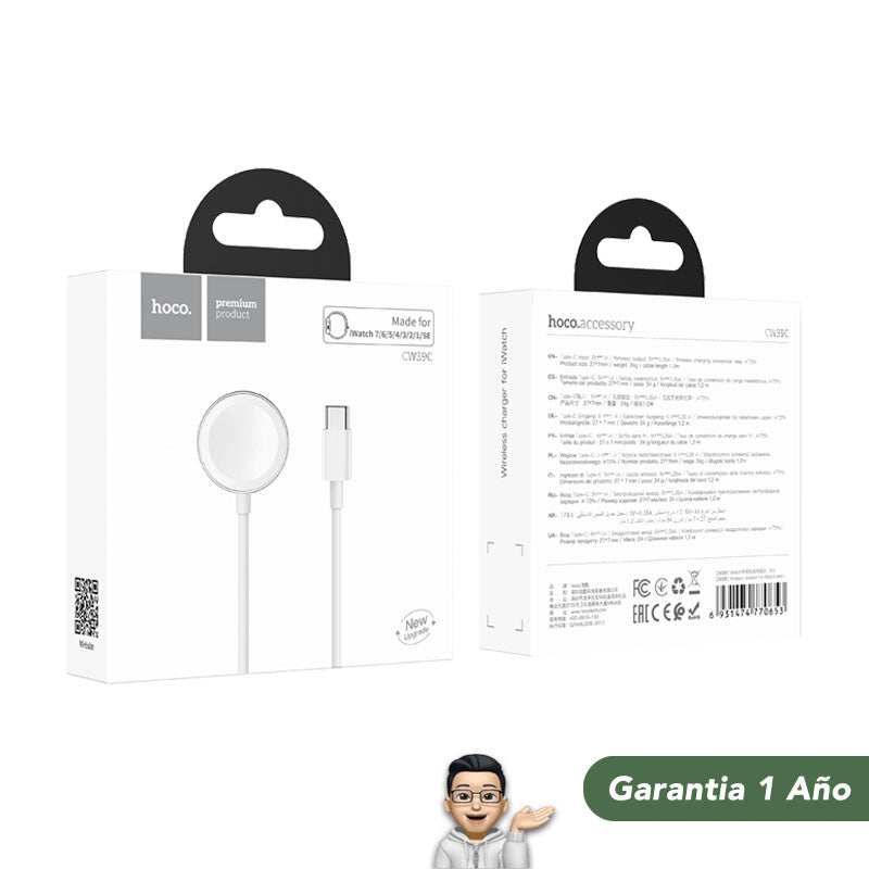 HOCO CW39 Cargador de Apple Watch Tipo-C