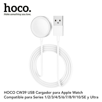 HOCO CW39 Cargador de Apple Watch USB